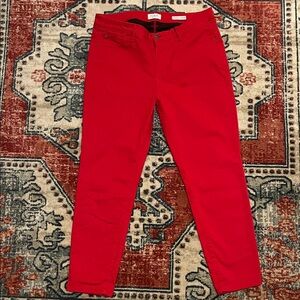 Women's Red Jeans Jeggings